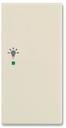 ABB Basic 55 Слоновая кость Клавиша двойная правая free@home, освещение