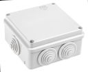 Коробка распаячная герметичная с вводами IP55 100х100х50мм ШхВхГ