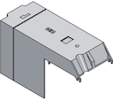 Заглушки Ш=600 мм,24 мод,RAL7035 (3 шт)