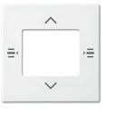 6108/61-866-500 Накладка для сенсора 6108/60-500, Basic 55, цвет альпийский белый