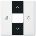 ABB Basic 55 Альпийский белый Накладка терморегулятора free@home