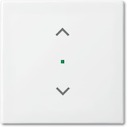 ABB Basic 55 Альпийский белый Клавиша одинарная free@home, жалюзи