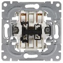 ABB Механизм двухклавишного выключателя, 2+1 полюса, без доп.клемм