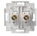 ABB Механизм розетки AUDIO, винт.клеммы