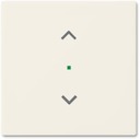 ABB Basic 55 Шале (бел) Клавиша одинарная free@home, жалюзи
