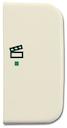 ABB SRS-2-R-212 Клавиша двойная правая free@home, сцена, BD, слоновая кость