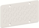 ComfortLine CZF12 Фланец для метрических сальников металлический 21xM20