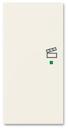 ABB Basic 55 Шале (бел) Клавиша двойная левая free@home, сцена