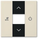 ABB Basic 55 Слоновая кость Накладка терморегулятора free@home