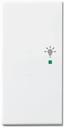 ABB SRL-2-L-212 Клавиша двойная левая free@home, освещение, BD, слоновая кость