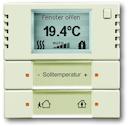 6124/01-896-500 Терморегулятор KNX с дисплеем, chaley-white