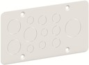 ComfortLine CZF11 Фланец для метрических сальников металлический 4xM16, 4xM20, 3xM32, 1xM40