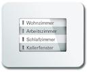 ABB Alpha LED-инд. 6730-24, радиоприемник настенный клавишный, alpha, альпийский белый матовый