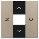 ABB Basic 55 Шампань Накладка терморегулятора free@home