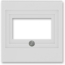Накладка ABB Levit для розеток USB / HDMI / VGA серый