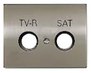ABB NIE Olas Перламутровый металлик Накладка розетки TV-R/Sat розетки