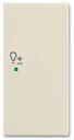 ABB Basic 55 Слоновая кость Клавиша двойная правая free@home, светорегулятор