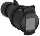 Розетка кабельная Easy&Safe 432EC9B,32А,3P+N+E,IP44,9ч,черн