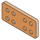 Соединитель 1250/1600А для шин 1250/1600А(4шт)