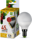 Лампа светодиодная LED-ШАР-standard 5Вт 230В Е14 3000К 450Лм ASD
