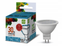 Лампа светодиодная LED-JCDR-standard 3Вт 230В GU5.3 4000К 270Лм ASD