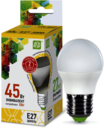 Лампа светодиодная LED-ШАР-standard 5Вт 230В Е27 3000К 450Лм ASD