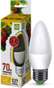 Лампа светодиодная LED-СВЕЧА-standard 7.5Вт 230В Е27 3000К 675Лм ASD