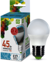 Лампа светодиодная LED-шар-standard 5Вт шар 4000К белый E27 450лм 160-260В
