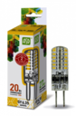 Лампа светодиодная LED-JCD-standard 2Вт 230В GY6,35 3000К 180Лм ASD