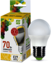 Лампа светодиодная LED-ШАР-standard 7.5Вт 230В Е27 3000К 675Лм ASD
