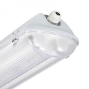Светильник ЛСП44 Flagman 010 T8 G13 2х36 ЭПРА IP65 1279x147x108 рассеиватель прозрач.