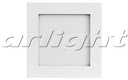 Светильник светодиодный DL-142x142M-13W White