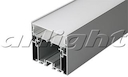 Профиль с экраном S2-LINE-7977-2500 ANOD+OPAL