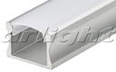 Профиль с экраном ALU-WIDE-H15-2000 ANOD+FROST