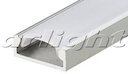 Профиль с экраном ALU-WIDE-H8-2000 ANOD+FROST