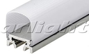 Профиль с экраном ALU-SQR-2000 ANOD+FROST