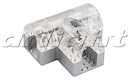 Соединитель тройной ARL-CLEAR-U15-2x90 (26x15mm)