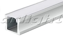 Профиль с экраном ALU-SLIM-H15-2000 ANOD+FROST