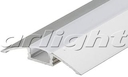 Профиль с экраном ALU-FLAT-2000 ANOD+FROST