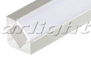 Профиль с экраном ALU-D45-2000 ANOD+FROST