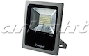 Светодиодный прожектор AR-FLAT-30W-220V Green (Grey, 120 deg)