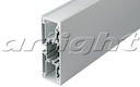 Профиль с экраном S2-WALL-X2-H128-2500 ANOD+OPAL