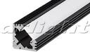 Алюминиевый Профиль PDS45-T-2000 ANOD Black RAL9005