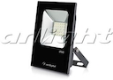 Светодиодный прожектор AR-FLAT-ICE-20W-220V Warm (Black, 120 deg)