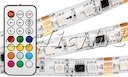Лента SPI-5000SE-IR21B 12V RGB (5060,300 LED x3,1804, ПДУ)