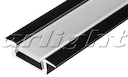 Алюминиевый Профиль MIC-F-2000 ANOD Black