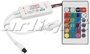 Контроллер LN-WIFI-IR24B-2 (12-24V, 72-144W, ПДУ 24кн, RGB)