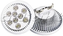 Светодиодная лампа MDSV-AR111-9x1W 35deg Warm White 12V