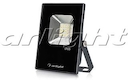 Светодиодный прожектор AR-FLAT-ICE-10W-220V White (Black, 120 deg)