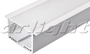 Профиль с экраном SL-LINIA62-F-2500 WHITE+OPAL